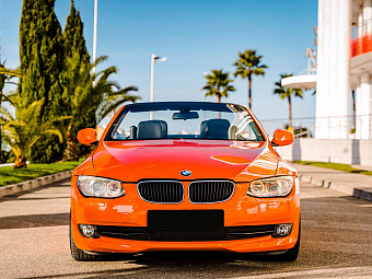 Кабриолет BMW 320i Оранжевый