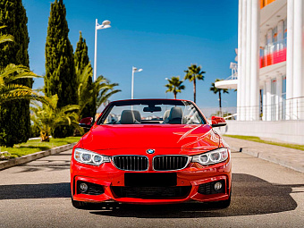 Кабриолет BMW 420 Красный